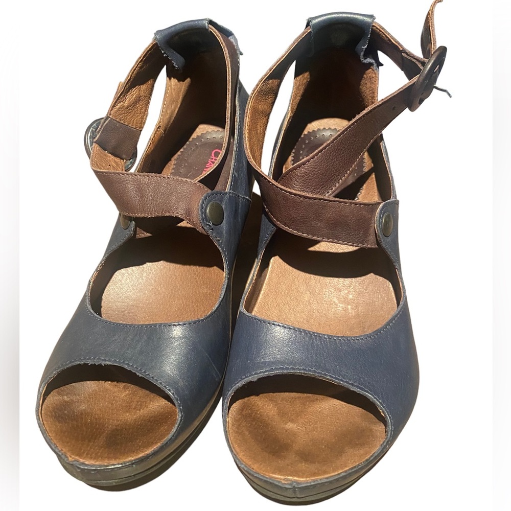 127. Chanii B leather women shoes